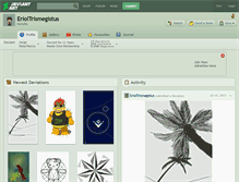 Tablet Screenshot of erioltrismegistus.deviantart.com