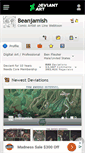 Mobile Screenshot of beanjamish.deviantart.com