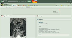 Desktop Screenshot of heidling.deviantart.com