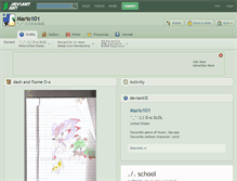 Tablet Screenshot of mario101.deviantart.com