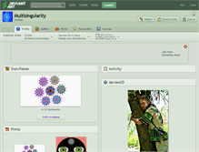 Tablet Screenshot of multisingularity.deviantart.com