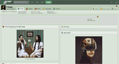 Desktop Screenshot of f-holes.deviantart.com
