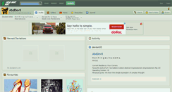 Desktop Screenshot of abddevil.deviantart.com