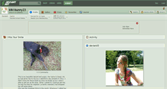 Desktop Screenshot of kiki-bunny23.deviantart.com