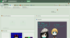 Desktop Screenshot of nythera.deviantart.com