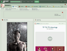 Tablet Screenshot of d4niel-k.deviantart.com