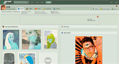 Desktop Screenshot of cc8.deviantart.com
