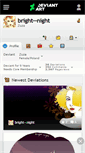 Mobile Screenshot of bright--night.deviantart.com
