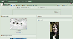 Desktop Screenshot of nyx-angel.deviantart.com
