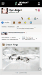 Mobile Screenshot of nyx-angel.deviantart.com