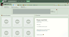 Desktop Screenshot of gagthegirl123.deviantart.com