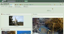Desktop Screenshot of lauren-lee.deviantart.com