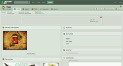 Desktop Screenshot of fho.deviantart.com