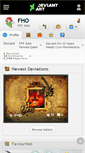 Mobile Screenshot of fho.deviantart.com