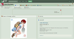 Desktop Screenshot of celes-silvertears.deviantart.com