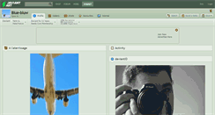 Desktop Screenshot of blue-bluw.deviantart.com