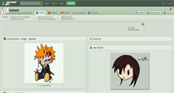 Desktop Screenshot of katheh.deviantart.com