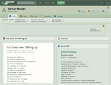 Tablet Screenshot of forever2scoops.deviantart.com