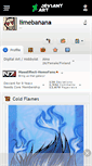 Mobile Screenshot of limebanana.deviantart.com