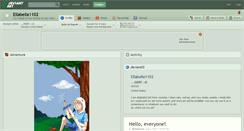 Desktop Screenshot of ellabella1102.deviantart.com