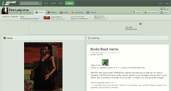 Desktop Screenshot of fire-lady-ursa.deviantart.com