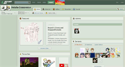 Desktop Screenshot of hetalia-crossovers.deviantart.com