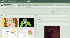 Desktop Screenshot of kagomefangirl.deviantart.com