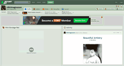 Desktop Screenshot of nikkimagnusson.deviantart.com