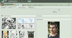 Desktop Screenshot of gabrielrodriguez.deviantart.com