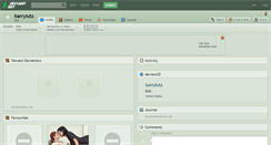 Desktop Screenshot of barrylutz.deviantart.com