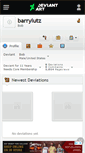 Mobile Screenshot of barrylutz.deviantart.com