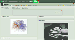 Desktop Screenshot of alexciel.deviantart.com