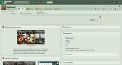 Desktop Screenshot of dasonnet.deviantart.com