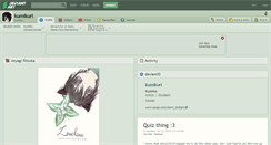 Desktop Screenshot of kumikuri.deviantart.com