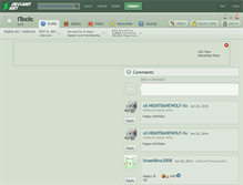 Tablet Screenshot of itoxiic.deviantart.com
