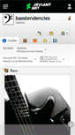 Mobile Screenshot of basstendencies.deviantart.com