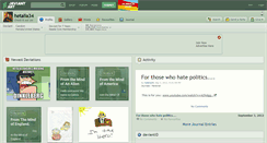 Desktop Screenshot of hetalia34.deviantart.com