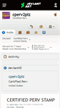 Mobile Screenshot of cperv2plz.deviantart.com