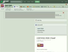 Tablet Screenshot of cperv2plz.deviantart.com
