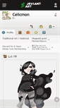 Mobile Screenshot of celicmon.deviantart.com