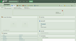 Desktop Screenshot of poompser.deviantart.com