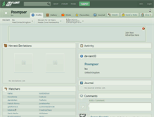 Tablet Screenshot of poompser.deviantart.com
