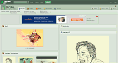 Desktop Screenshot of chrystos.deviantart.com