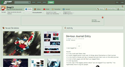 Desktop Screenshot of drop21.deviantart.com