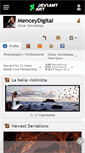 Mobile Screenshot of menceydigital.deviantart.com