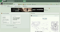 Desktop Screenshot of fallendeathangelsaya.deviantart.com