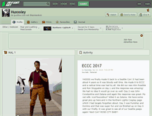 Tablet Screenshot of huxxxley.deviantart.com