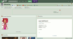 Desktop Screenshot of mikurachan.deviantart.com