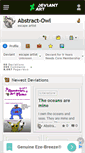 Mobile Screenshot of abstract-owl.deviantart.com