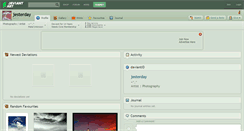 Desktop Screenshot of jesterday.deviantart.com